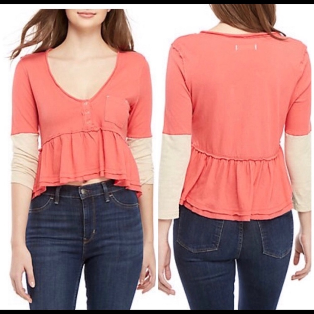 Free People Heart of Mine Color Block